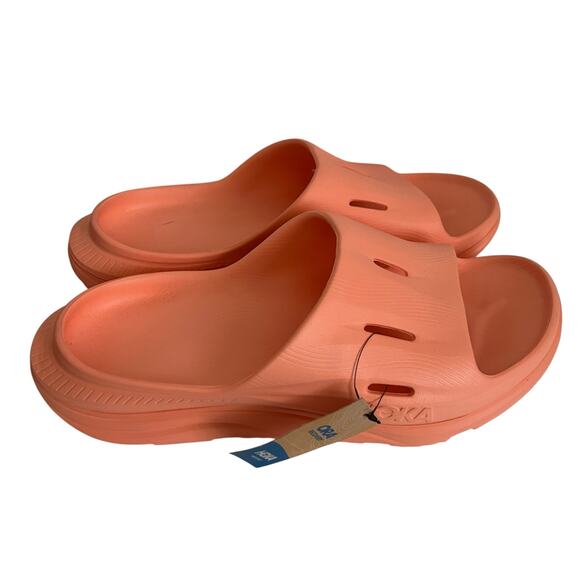 Hoka One One Other - Hoka One One ORA Recovery Papaya Slides Size 12
